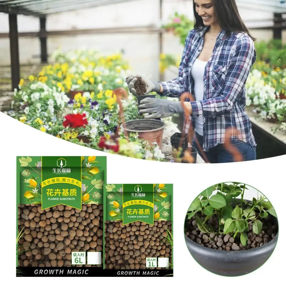 2L Organic Drainage clay balls - огляд і ціна Clay Pebble Growing