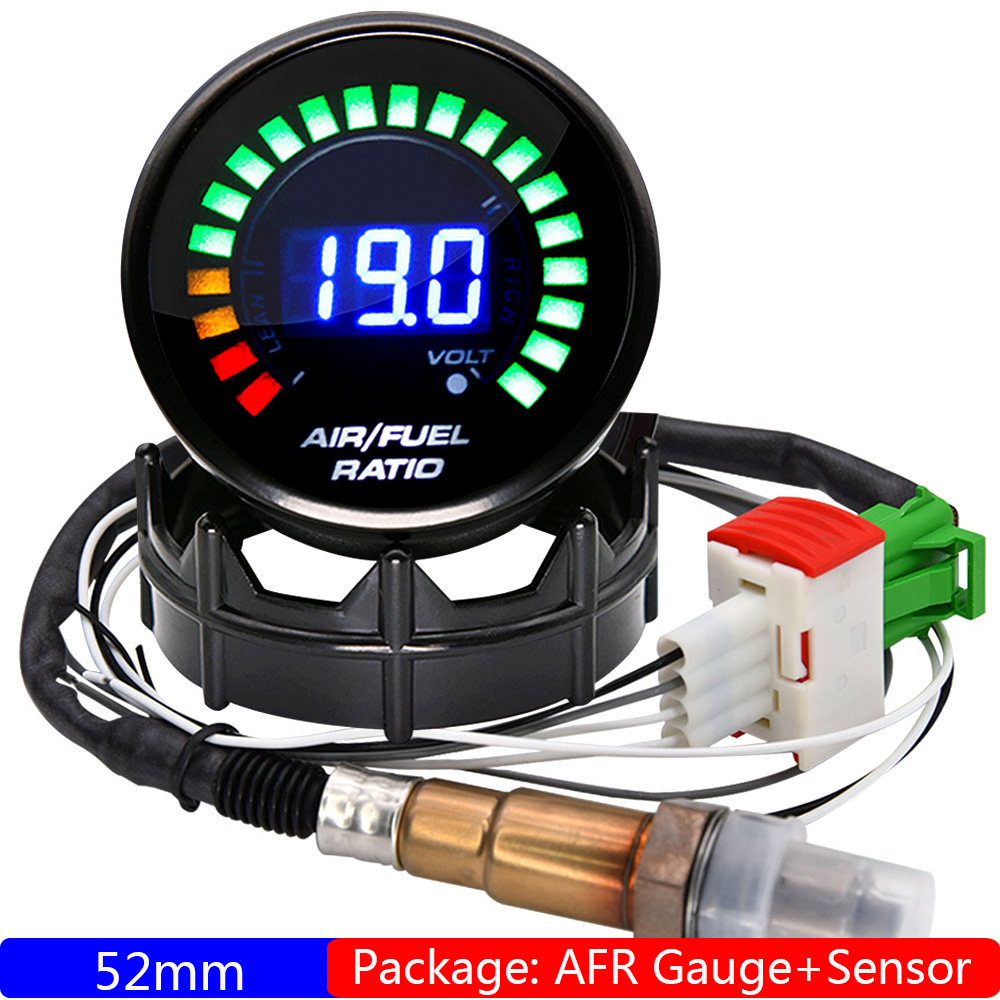 52mm Air Fuel Ratio Gauge Digi - огляд і ціна Do Oxygen Meter