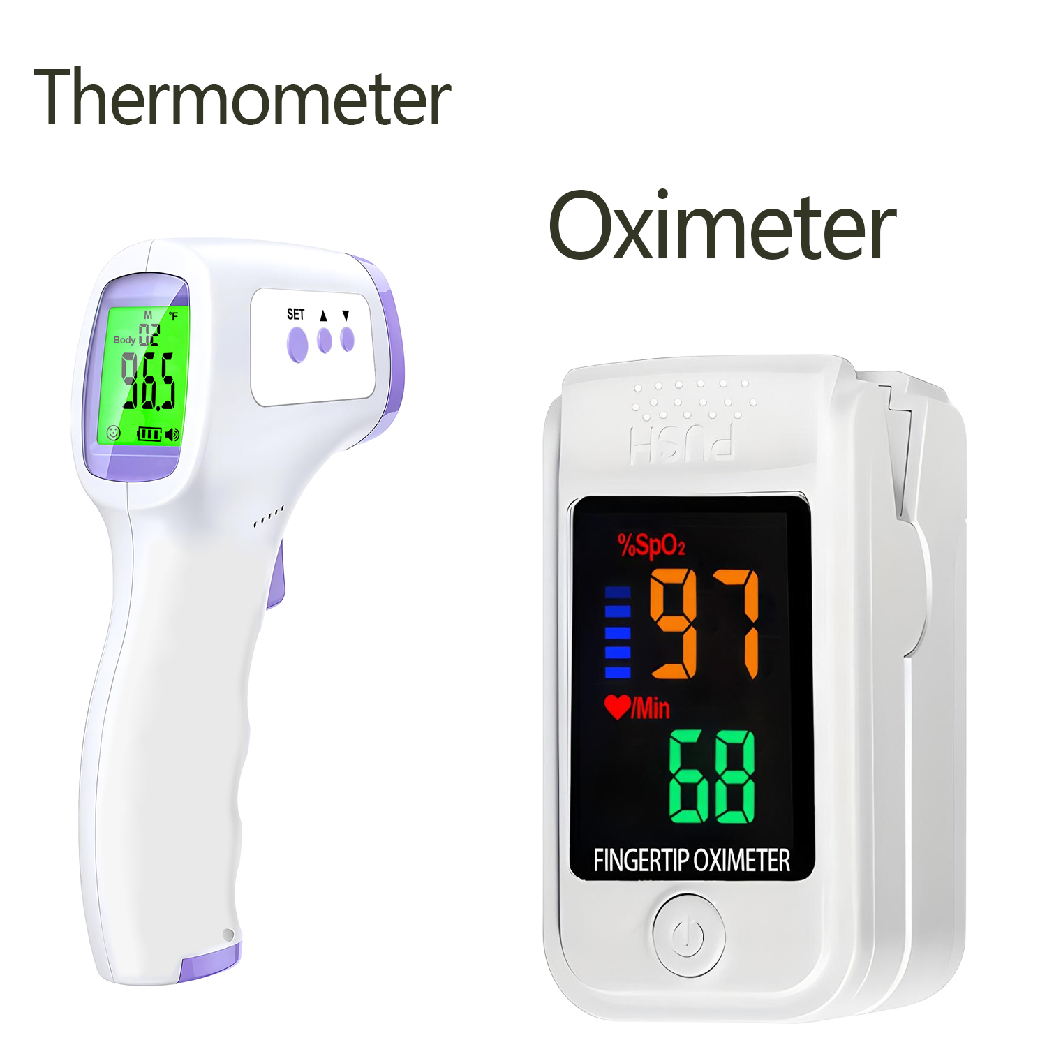 Non-contact Digital Infrared F - огляд і ціна Do Oxygen Meter