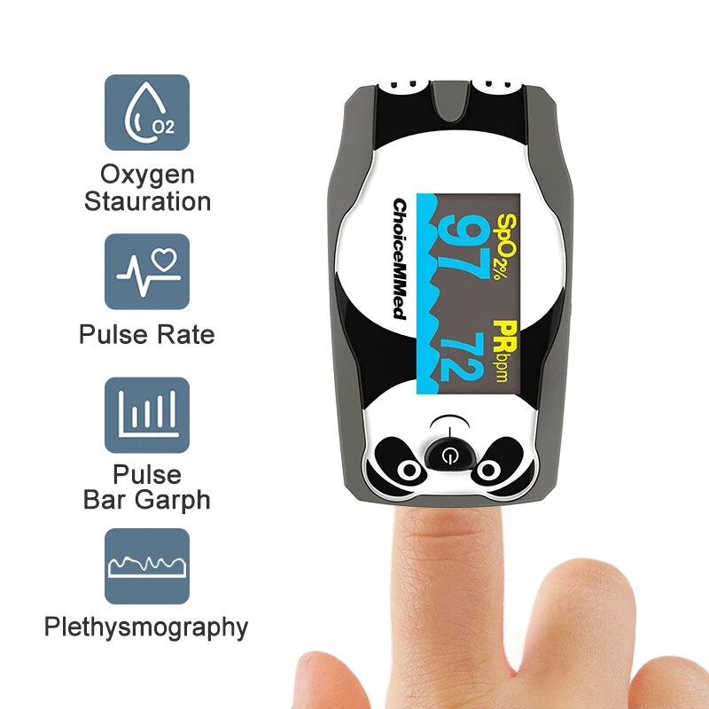ChoiceMMed Pediatric Finger Pu - огляд і ціна Do Oxygen Meter