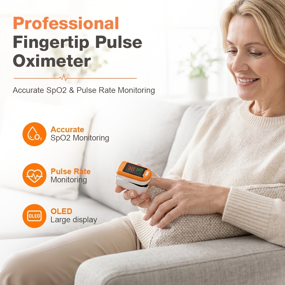Fingertip Pulse Oximeter SpO2  - огляд і ціна Do Oxygen Meter