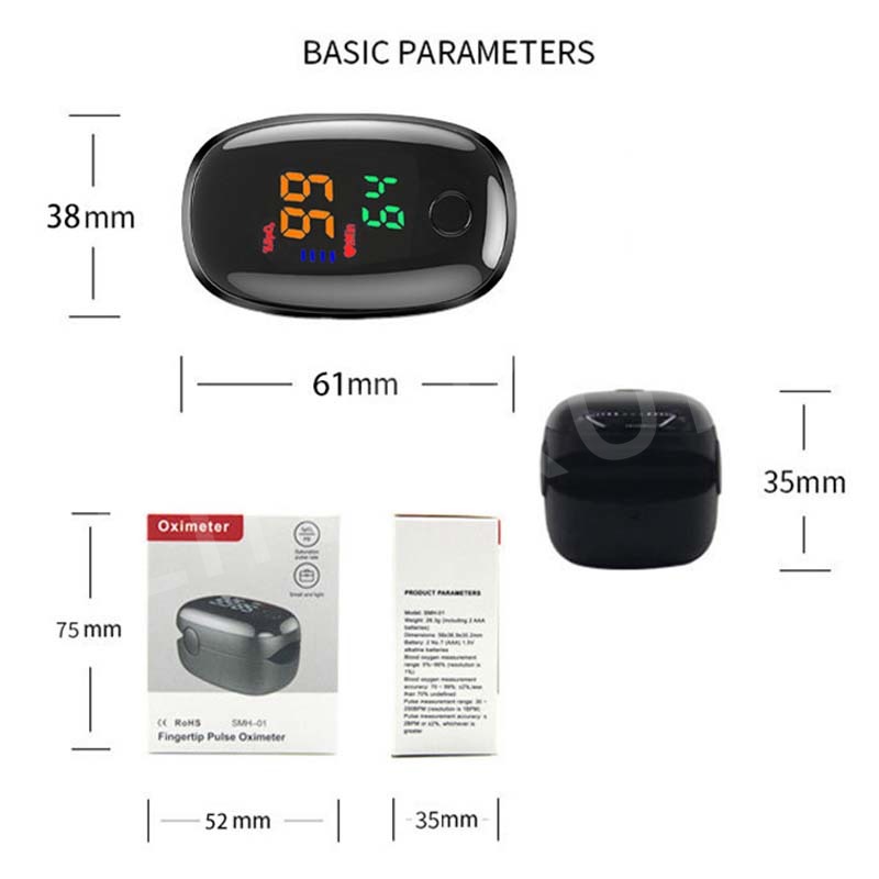 10P Finger Oximeter Digital Fi - огляд і ціна Do Oxygen Meter